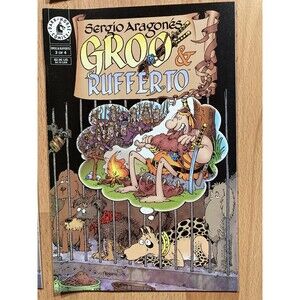 Sergio Aragones Groo & Rufferto # 3 Dark Horse Comic • Vintage • Near Mint •
